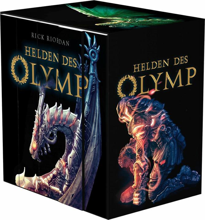 Helden des Olymps: Taschenbuchschuber Bände 1-5 (Rick Riordan., German)
