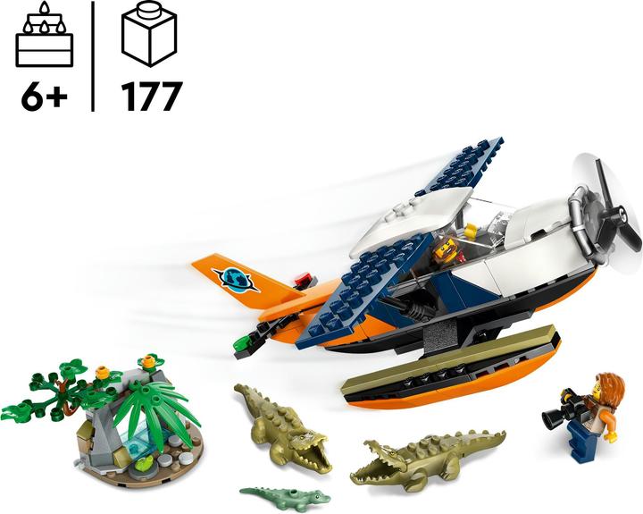 Immagine prodotto LEGO Idrovolante Jungle explorer (60425, LEGO City)