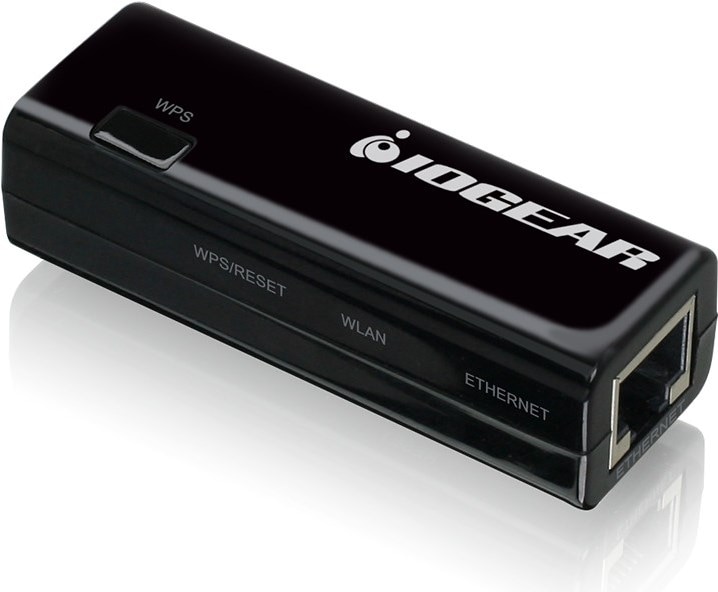 Actual product image Iogear Universal Ethernet zu Wi-Fi Adapter (RJ45, RJ45 (1x))