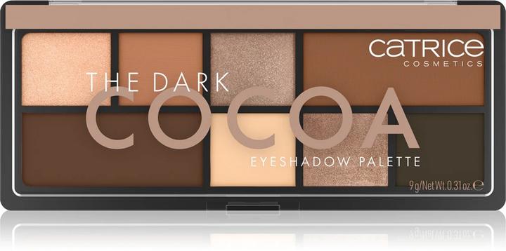 Produktbild Catrice The Dark Cocoa Eyeshadow Palette Multi-Colored 8 Colors (Braun, Grau, Nude, Orange)