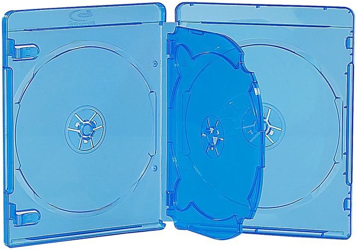 Actual product image Pearl Blu-ray soft cases for 4 discs each