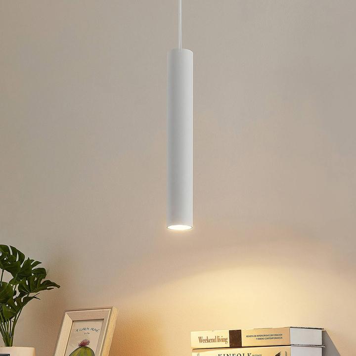 Actual product image Lindby Seet pendant lamp 1-phase rail, white (GU10)