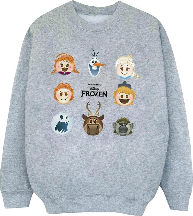 Produktbild Disney Frozen Heads Sweatshirt Jungen (116)