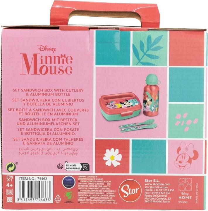 Produktbild Stor Minnie Mouse - Back to School Set in Geschenkbox, 4-teilig