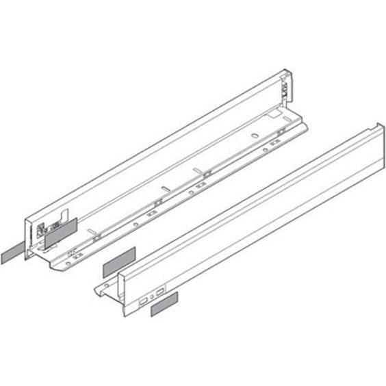 Thumbnail - Blum, Schubladenauszüge, Flexible Schubkasten-Sets LEGRABOX pure M, seidenweiss