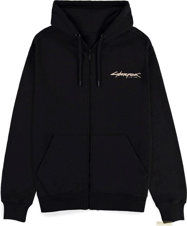 Difuzed Cyberpunk 2077 - Night city - men's zipper hoodie - L
