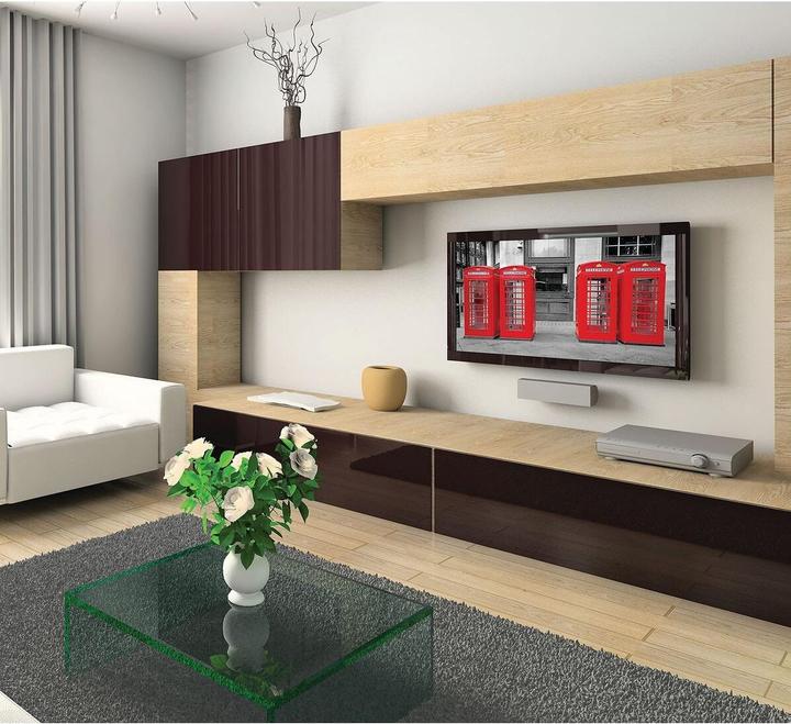 Produktbild b-tech BTV520, universelle Wandhalterung bis 63", Schwarz (Wand, 65", 10 kg)