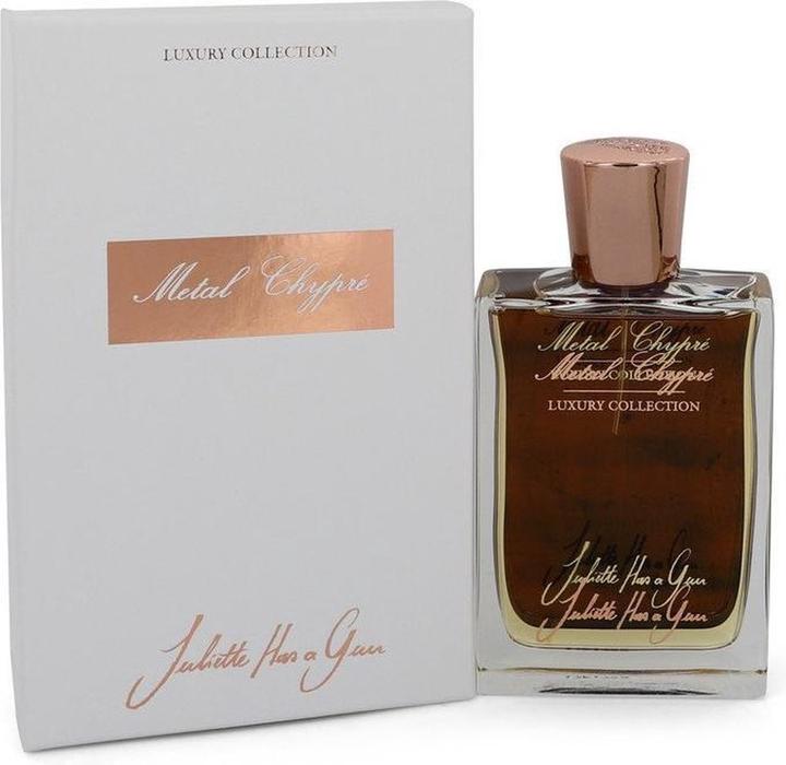Actual product image Juliette Has a Gun Metal Chypre by Eau de Parfum Spray (Unisex) 75 ml (Eau de parfum, 75 ml)