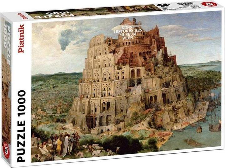 Productafbeelding Piatnik Toren van Babel (Brueghel) (1000 onderdelen)