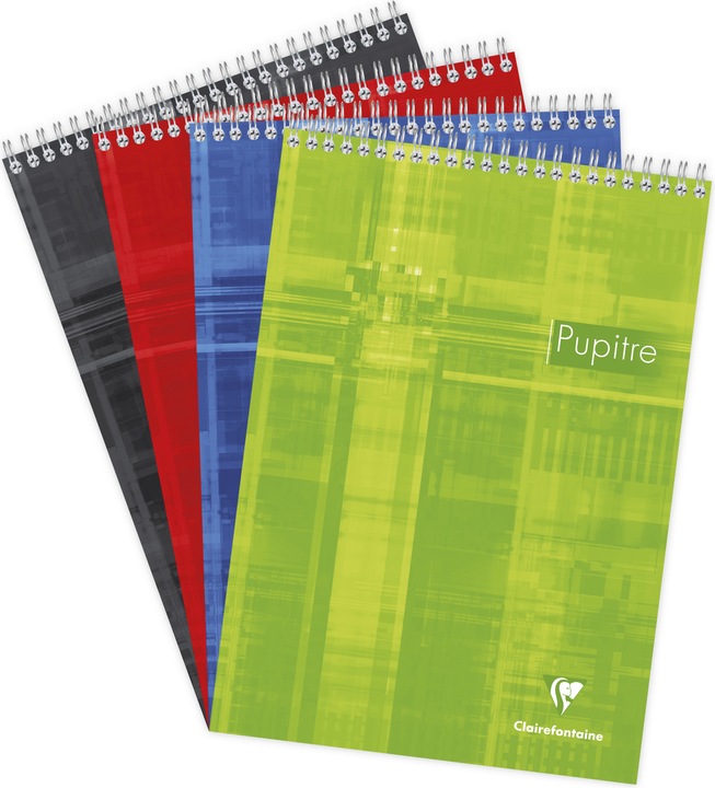 Actual product image Clairefontaine Spiral Block (A4, Lined, Hardcover)