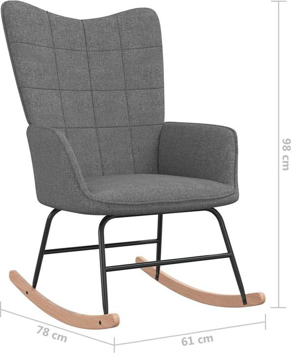 Immagine prodotto vidaXL Schaukelstuhl