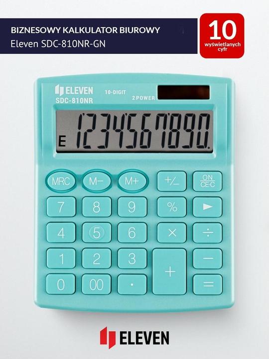 Actual product image Eleven SDC-810NRGNE-Rechner