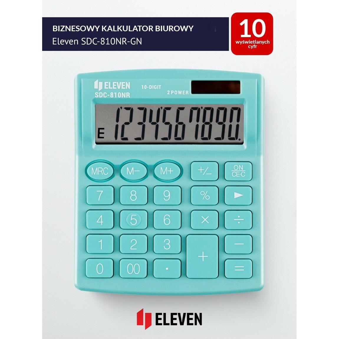 Eleven, Calcolatrice, SDC-810NRGNE-Rechner