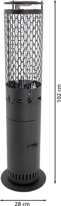 Image du produit Tedura Pellet-Aussenheizung Alpaufzug (6860 W)