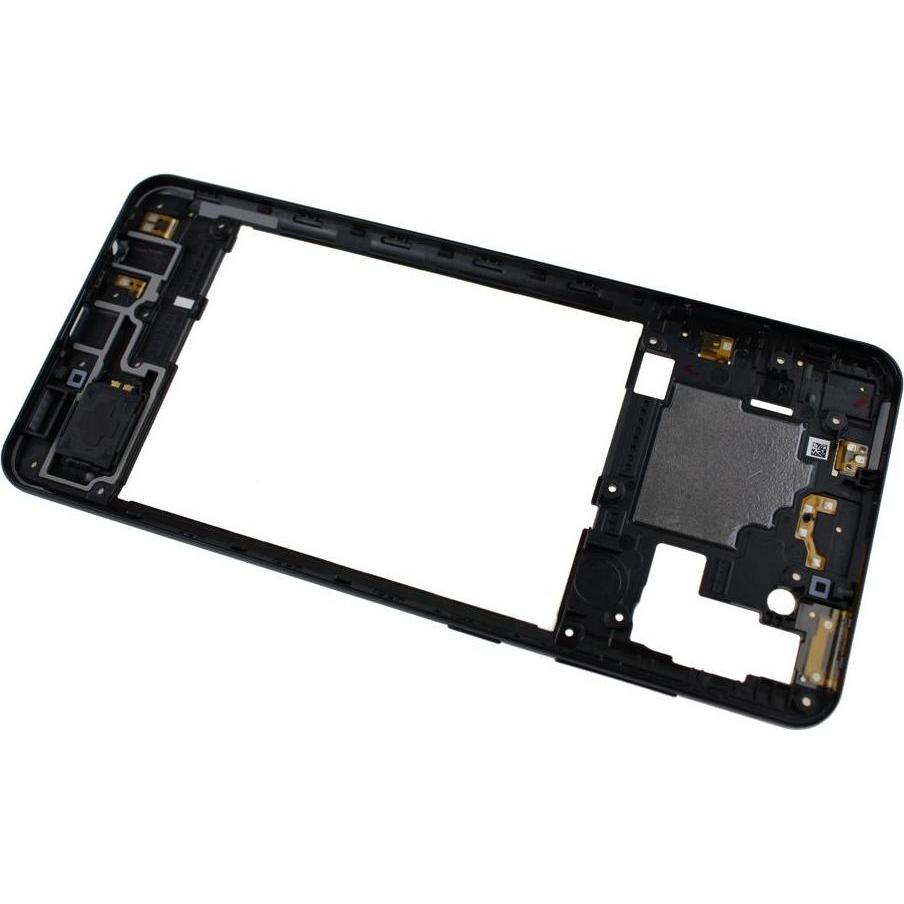 Samsung Galaxy A21S Rear Case Assy - Black (Samsung Galaxy A21s), Smartphone Hülle, Schwarz