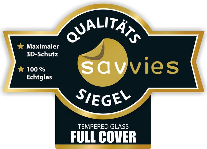 Produktbild Savvies Full-Screen Displayschutz Panzerglas Schutzglas (2 Stück, Samsung Galaxy A41)