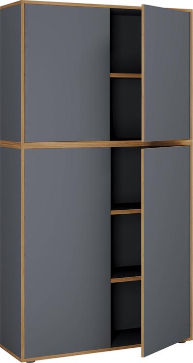Actual product image VCM Office cupboard sideboard Salia 5-compartment B100 (100 x 33 x 183 cm)