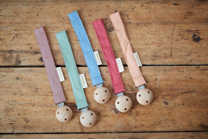 Productafbeelding Filibabba Dummy ketting met klittenbandsluiting - Gebakken appel