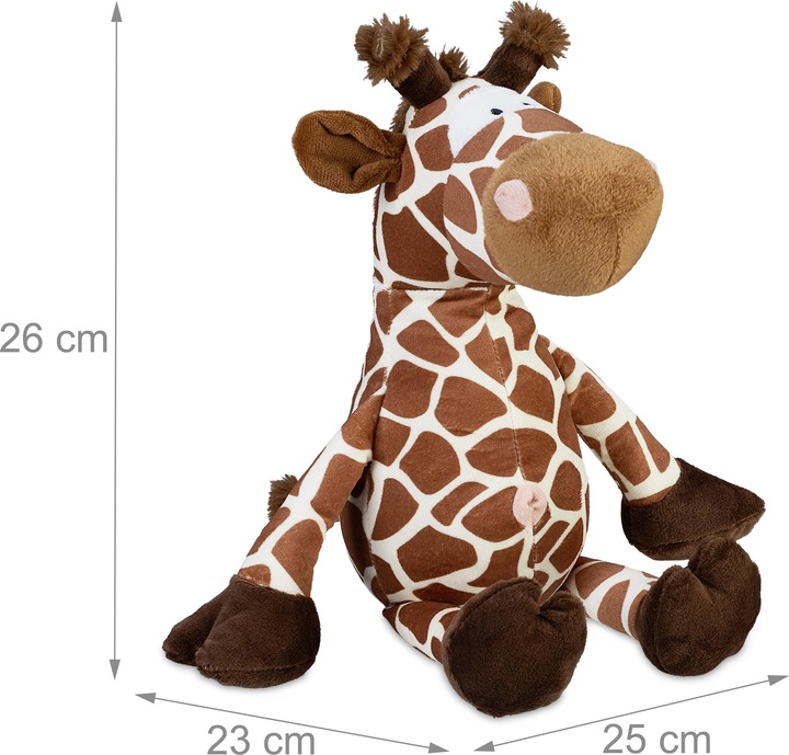 Actual product image Relaxdays Doorstop Giraffe (1 Piece, 25 x 23 x 26 cm)