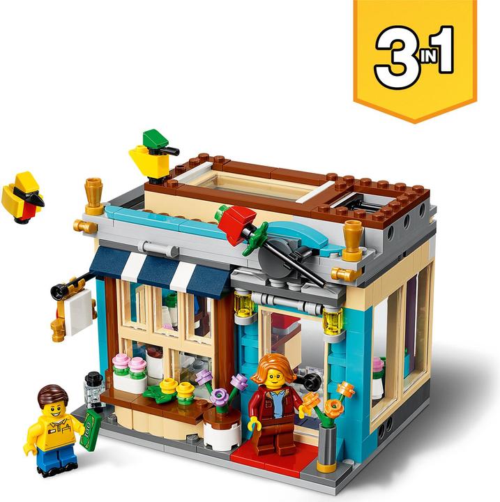 Produktbild LEGO Spielzeugladen im Stadthaus (31105, LEGO Creator Expert)