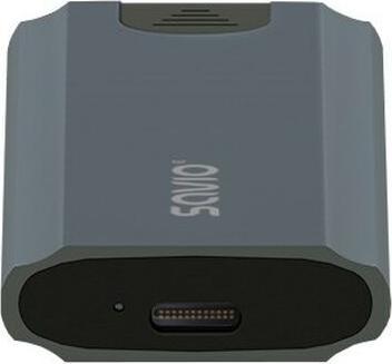 Actual product image Savio M.2 SSD NVMe external drive enclosure USB-C 3.1 AK-67 grey (M.2)