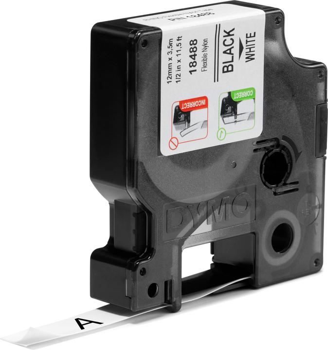 Produktbild Dymo Rhino Nylonband 18758 (1.20 cm, Weiss)