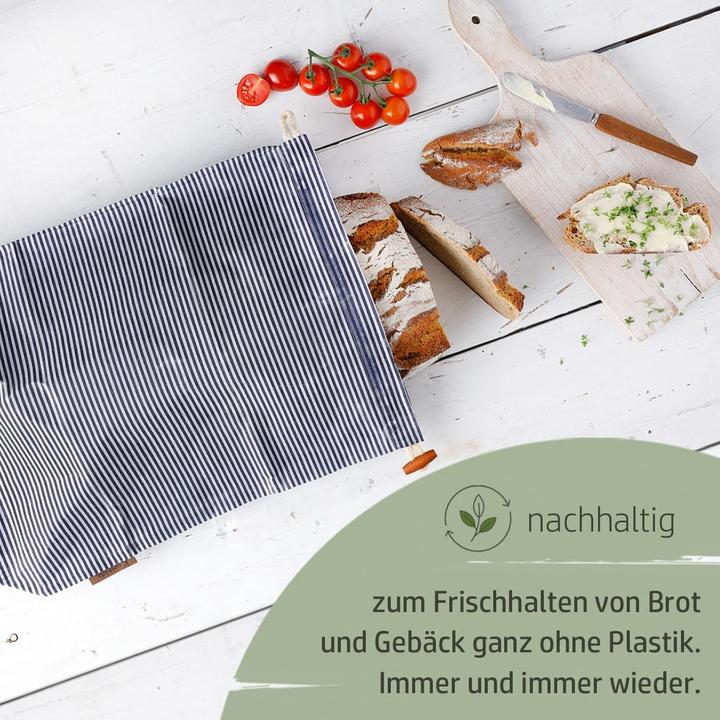 Produktbild Kumanu Bio-Bienenwachstuch-Brotbeutel mit Standboden