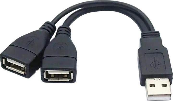 PremiumCord Nabíjecí cable USB 2.0, 15cm, černá (0.15 m, USB 2.0)