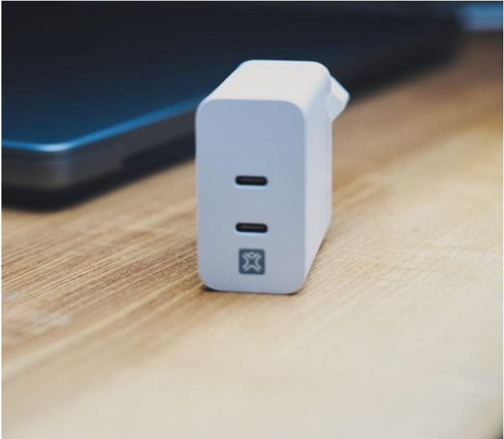 Actual product image XtremeMac Wall Charger (65 W, 2 ports)