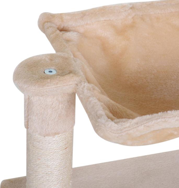 Produktbild PawHut Katzenbaum mit Sisalsäulen (70 cm, Beige)