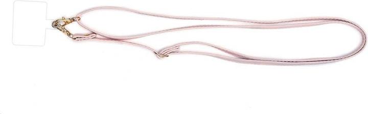 Cover-Discount Universal imitation leather lanyard pink
