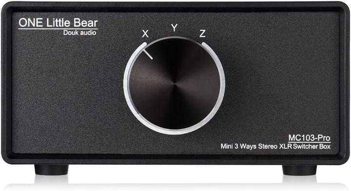Produktbild Nobsound 3-Wege XLR Audio Umschalter (MC103 Pro)