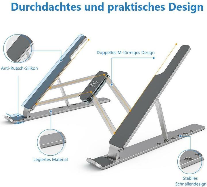 Actual product image XP-Pen Portable stand up to 16 inch