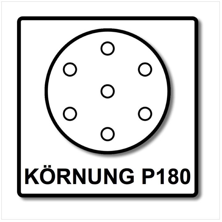 Produktbild Festool Schleifscheibe STF D125/8 P180 GR/100 (P180)