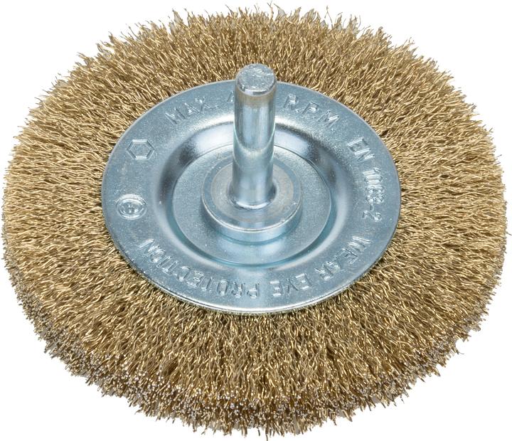 Produktbild Bosch Zubehör Scheibenbürsten für Bohrmaschinen – Gewellter Draht, vermessingt, 75 mm
