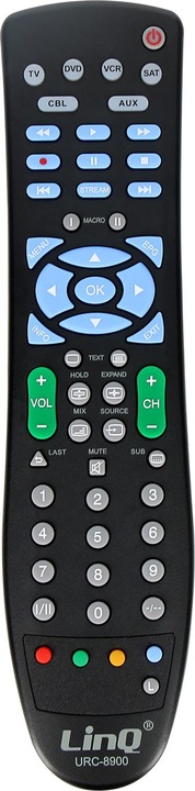 Immagine prodotto LinQ Telecomando URC-8900 (Telecomando universale, Infrarossi)