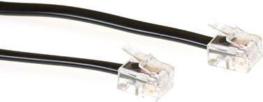 E+P Cavo telefonico 3.0m T11 RJ11 spina occidentale 6/4