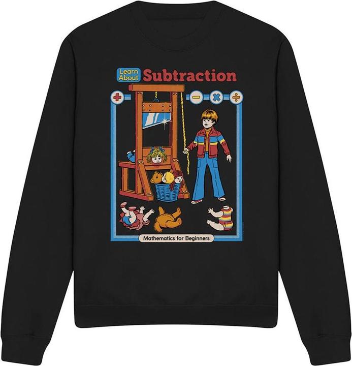 Produktbild Steven Rhodes Learn About Subtraction Sweatshirt (S)