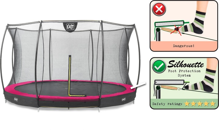 Produktbild Exit Silhouette Ground mit Sicherheitsnetz (366 cm)