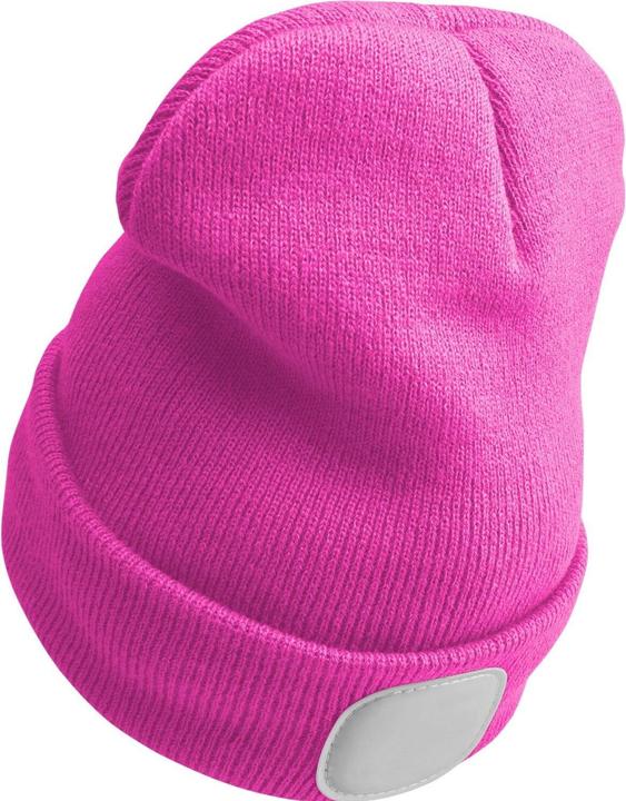 Produktbild Sixtol Cap mit Stirnlampe 180lm, wiederaufladbar, USB, Universalgrösse, Baumwolle/PE, rosa (180 lm)