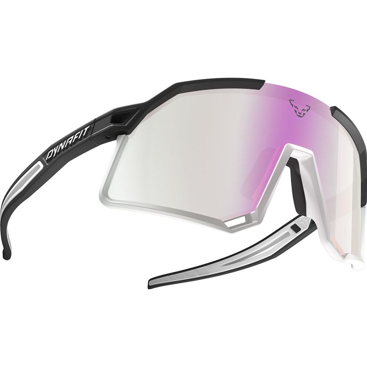 Dynafit, Unisex, Sportbrille, Trail Pro Sonnenbrille Unisex (blackout-white, White), Schwarz
