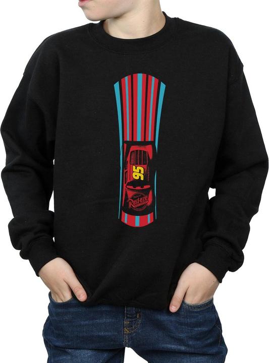 Produktbild Disney Cars Lightning McQueen Stripes Sweatshirt Jungen (140, 146)