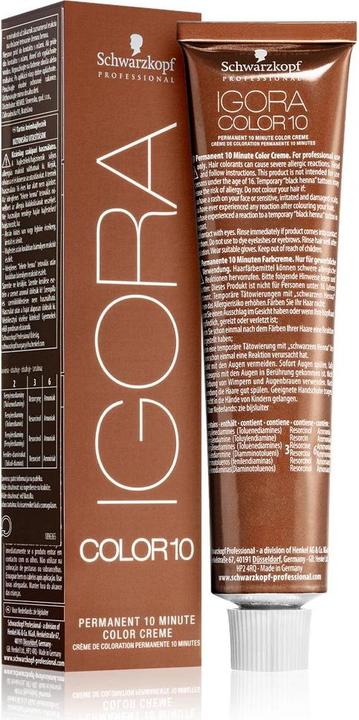 Produktbild Schwarzkopf Professional Igora Color10 Haarfarbe (6-65 Dunkelblond Schoko Gold)