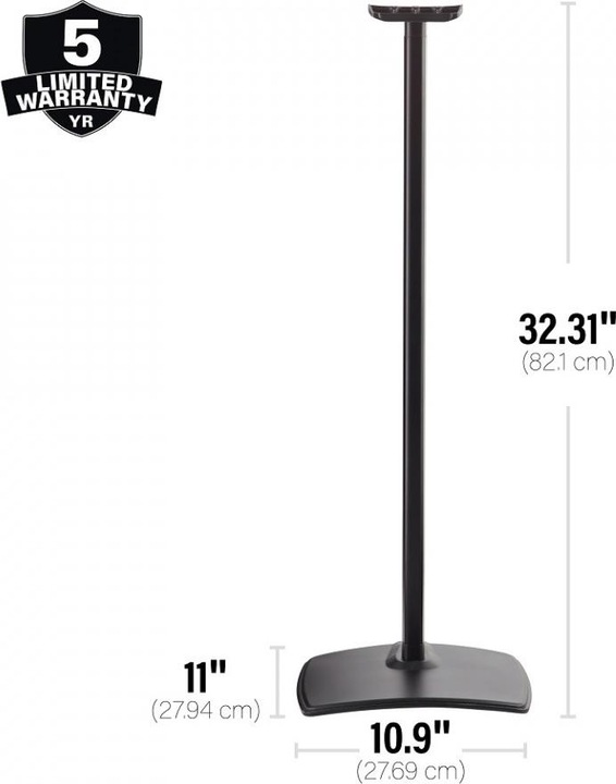 Image du produit Sanus WSSE31-B2 (1 pièce, Support, Non mobile)