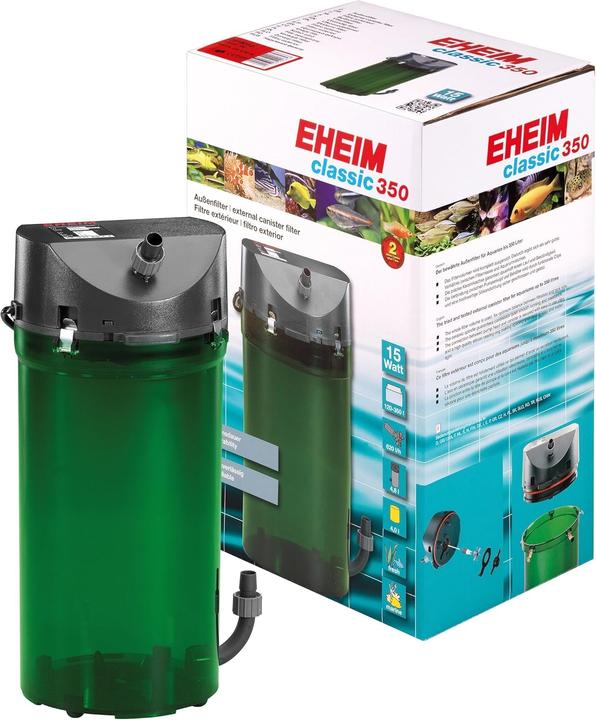 Produktbild Eheim Classic 350 Buitenfilter Met Filtermassa (350 l, Aussenfilter, Meerwasser, Süsswasser)