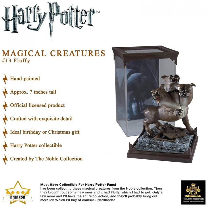 Image du produit Noble Collection Harry Potter : Créatures magiques pelucheuses