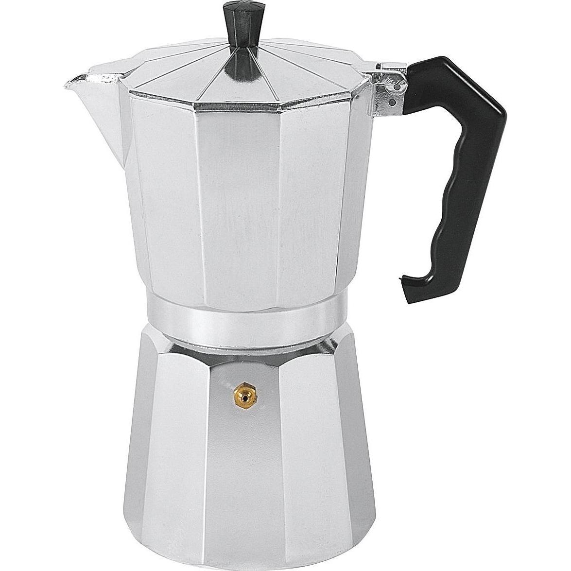 Krüger Espressokocher, Espressokocher, Silber