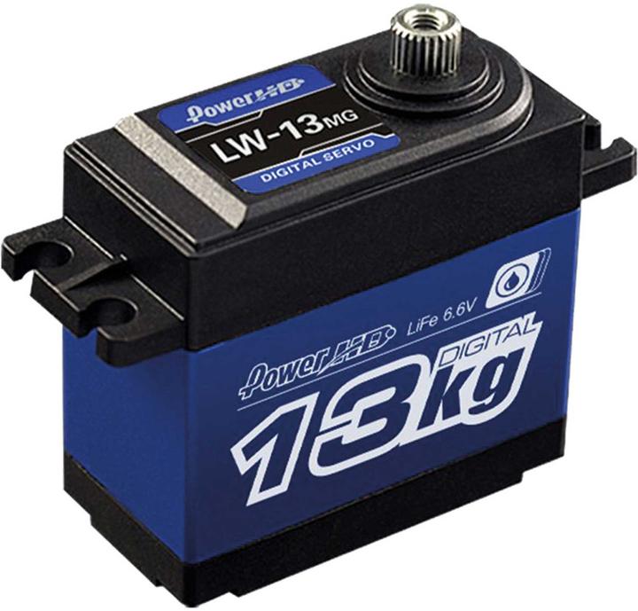 Power HD Servo HD-LW-13MG / 13.0kg/0.12sec/6V Digital Waterproof Servo (40.7x20.5x39.5mm)