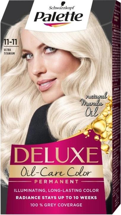 Image du produit Palette Deluxe Oil-Care Permanent Hair Dye avec 11-11ond Ultra Titanium M (11-11 Blond Ultra Titanium)