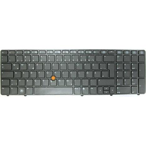 HP Keyboard (SWEDISH/FINNISH), Notebook Ersatzteile, Schwarz